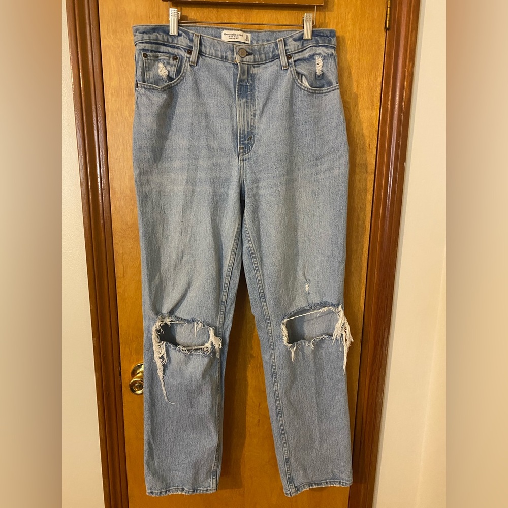 Abercrombie & Fitch 90s Straight Ultra High Rise 31/12s